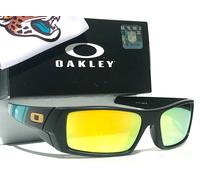NFL Oakley Gascan JAX JAGUARS Matte Black POLARIZED Galaxy Gold Sunglass 9014