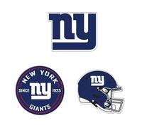 NFL Pack of 3 New York Giants Premium Fridge Magnet