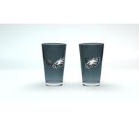 NFL Philadelphia Eagles 2 Pint Glass Glasses Set Beer Beer Glass 475ml Team C...