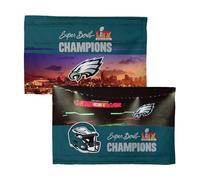 NFL Philadelphia Eagles 2025 Super Bowl LIX Overview Fan Towel 2 Pack 16X25 Inches
