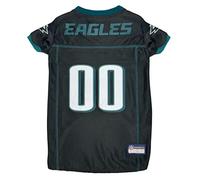 NFL Philadelphia Eagles Color Rush Dog Jersey, Size: Medium. Color Rush Jersey, Cool and Sporty Dog Shirt, Best Football Jersey Costume for Dogs & Cats. Licensed Jersey Shirt