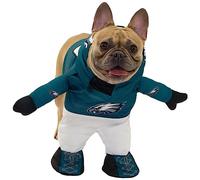 NFL Philadelphia Eagles Officially Licensed Running Dog Costume by MODERN HERO Includes 2 pc Set - Bodysuit and Hat, Size L