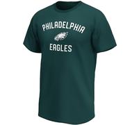NFL Philadelphia Eagles T-Shirt Mono Team Arch Core Graphic Green, Green, XXXL