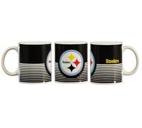 NFL Pittsburgh Steelers Coffee Mug Cup Linea Football 11oz 320ml