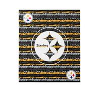 NFL Pittsburgh Steelers Oversized Microfiber Beach Towel, 60 x 70 Inches - Quick Dry, Sand Resistant, Lightweight, Highly Absorbent, Shibori Design
