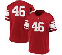 NFL San Francisco 49ers 46 Jersey Shirt Polymesh Franchise Supporters Iconic