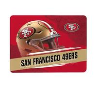 NFL San Francisco 49ers Dish Drying Mat 15x20 Inches - Non-Slip, Absorbent, Durable Countertop Protector