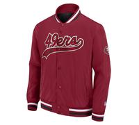 NFL San Francisco 49ers Jacket College Sateen Jacket Football