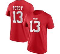 San Francisco 49ers NFL Graphic T-Shirt Brock Purdy, red, XL