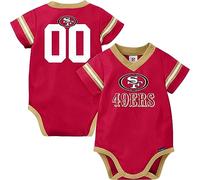 NFL San Francisco 49Ers Team Jersey Bodysuit, red San Francisco 49Ers New, 0-3 Months