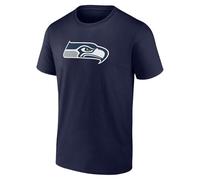 NFL Seattle Seahawks Value Primary Grapic Logo T-Shirt Navy Blue