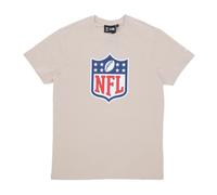 NFL Shield Logo Tee - male - New Era - T-Shirts - Beige - XL - Tops XL
