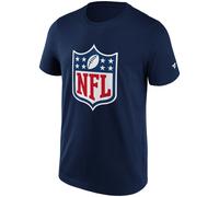 NFL Shield Shield Primary Logo Graphic Navy Football T-Shirt