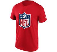 NFL Shield Shield Primary Logo Graphic Red Football T-Shirt