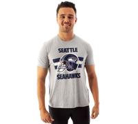 NFL Short Sleeved T-Shirt | Mens Grey | Official Merch