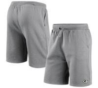 NFL Shorts Green Bay Packers Gray Logo Primary Graphic Sweatshorts Pants...