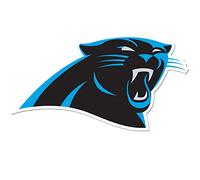 NFL Siskiyou Sports Fan Shop Carolina Panthers Auto Decal 8 inch Sheet Team Color
