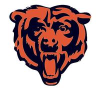 NFL Siskiyou Sports Fan Shop Chicago Bears Auto Decal 8 inch sheet Team Color