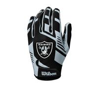 NFL Stretch Fit Receiver Gloves BLACK