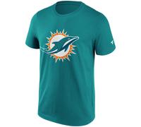 NFL T-Shirt Miami Dolphins Graphic Primary Logo Football Shirt Aqua Football