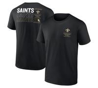 NFL T-Shirt New Orleans Saints Repeat Stats Football by Fanatics