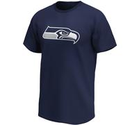 NFL T-Shirt Seattle Seahawks Iconic Primary Logo Graphic Football Shirt Navy