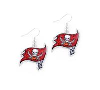 NFL Tampa Bay Buccaneers Glitter Dazzle Earrings