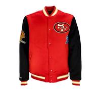 NFL Team Legacy Varsity Jacket Red/Black, male, Mitchell & Ness, Bomber Jackets, Multicolor, XL, Jackets XL
