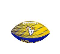 Wilson NFL Team Tailgate American Football – Los Angeles Rams – Rubber Junior WF4010019XBJR