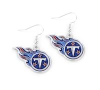 NFL Tennessee Titans Glitter Dazzle Earrings