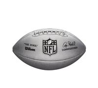 NFL The Duke Metallic Edition Football - Silver GREY