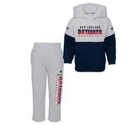NFL Unisex Baby PLAYMAKER FLEECE SET, Grey/Navy/Red/White, 12 Months EU