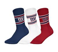 NFL Unisex Crew Socks 3-Pack, Team Logo Football Socks, Multiple Teams