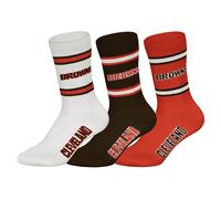 NFL Unisex Crew Socks 3-Pack, Team Logo Football Socks, Multiple Teams