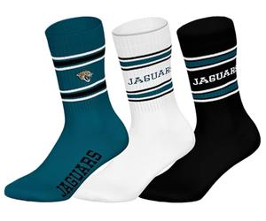 NFL Unisex Jacksonville Jaguars 3pk Crew Socks Sport socks (3er Pack)