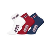 NFL Unisex Ny Giants 3pk Quarter Socks Sports socks (pack of 3)