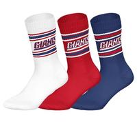 NFL Unisex Ny Giants Crew Socks Sport Socks (Pack of 3)