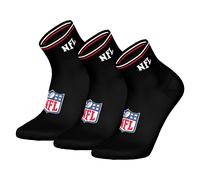 NFL Unisex Quarter Socks, Multipack - NFL Shield Quarter Socks, Logo, Stripes...