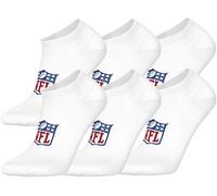 NFL Unisex Shield 6pk Trainer Socks Sport Socks (Pack of 6)