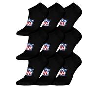 NFL Unisex Sneaker Socks, 9 Pack - NFL Shield 9 Pack Sneaker Socks, Logo, B...