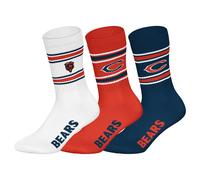 NFL Unisex Socks, 3-Pack - NFL Teams, 3 Pack Crew Socks, Football, Logo