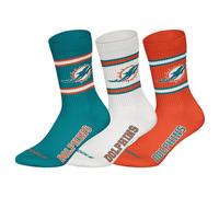 NFL Unisex Socks, 3-Pack - NFL Teams, 3 Pack Crew Socks, Football, Logo