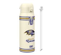 ION8 NFL x ION8 Insulated Steel Water Bottle, NFL Ravens, 750ml (24oz)