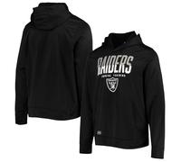 NFL Youth 8-20 Big Stage Team Color Performance Primary Logo Pullover Hoodie, Las Vegas Raiders, 14-16