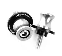 NFNVEKESD Swing Arm Spools For Suzu&ki For HAYABUSA For GSX1300R For GSXR1300 2008-2017 Motorcycle CNC Swingarm Sliders Spools Paddock Stand Bobbins Swing Arm(8MM Silver)