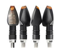 NFNVEKESD Turn Light Indicator Compatible With Yamaha For Mt 07 For Tmax 500 Motorcycle E50 Mark Turn Signals Amber Flashing(4PCS)
