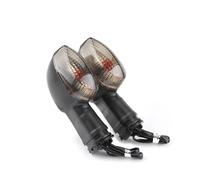 NFNVEKESD Turn Light Indicator For Y&amaha For XSR 400 700 900 For YBR125 FZ1 FZ1N XJ6 Diversion Motorcycle Turn Signal With Running Light ABS Indicator(Gray shell)