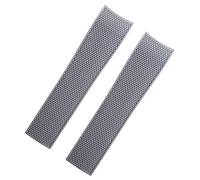 NFRFK 21mm Waterproof Rubber Watchband Folding Buckle，For Longines HydroConquest L3 L3.742 Diving Watch Blue(Gray no clasp)