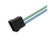 NFRFK 4pin Drawing Process Aluminum Oxidation Of Key 16A 250VAC DPDT Aluminum Panel Waterproof Rocker Switch(4pin connector,220V)