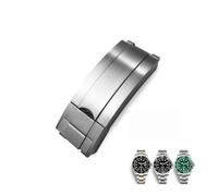 NFRFK 904L Stainless Steel 20mm Watch Band Replace For Role Rolex Hulk Daytona Submariner SUB GMT Solid Matte Buckle Strap